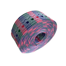Wholesale high quality jacquard fashion polyester ribbon